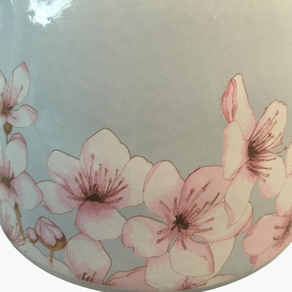 Alfred Ceramic Stainless Steel Teapot Blue Cherry Blossom 20 oz - Picture 5 of 10